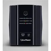 Cyberpower UT Series UT2200EG-FR - UPS - AC 230 V - 1320 Watt - 2200 VA - 1-faset - Ethernet 10/100/1000, USB - output-stikforbindelser: 4 - sort