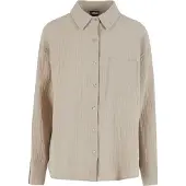 Urban Classics Tb7476 Oversized Skjorte Med Lange ærmer