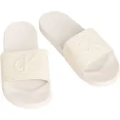 Calvin Klein Pantoletter 'ESS' creme