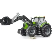 BRUDER Deutz 828 TTV tractor with frontloader toy