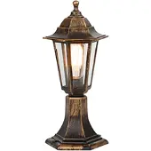 QAZQA Udendørslampe Antik guld 42 cm IP44 - New Haven