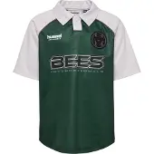 Hummel Funktionsskjorte grøn / sort / hvid