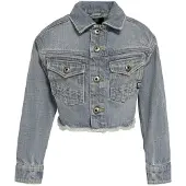 G-Star Girls Cropped Denim Jacket - Light blue - girls