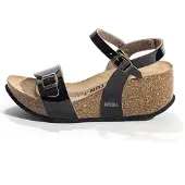 Bayton Sandaler med rem 'AVON' sort