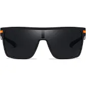 VeyRey Solbriller 'Herren-Sonnenbrille Orsa Schwarz gläser Schwarz' sort
