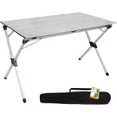 Aktive 110x70x70 Cm Aluminium Folding Bord