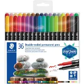 Staedtler Duo Perm. 36 stk. ass
