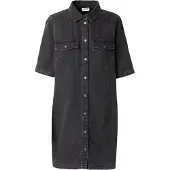 Noisy May Blusekjole black denim
