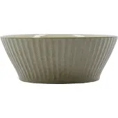 House Doctor Pleat skål Ø19 cm Grå-brun