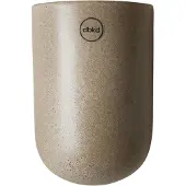 DBKD Cut væghængt krukke beige Medium 15 cm