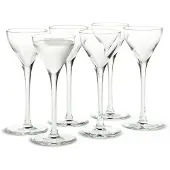 Holmegaard Cabernet snapseglas 4,5 cl 6-pak Klar