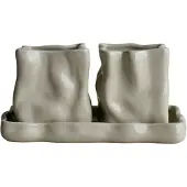 DBKD Herb krukke 3 dele Creme