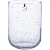 ERNST vase boblet glas 18 cm Klar