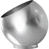 AYTM Globe urtepotte Ø43 cm Silver