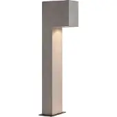 QAZQA Moderne udendørs pullert grå 65 cm IP44 - Pompei