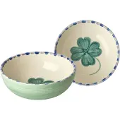 Rice keramikskål 35 cl Good Luck Clover-Soft green