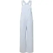 Pieces Pcallo Stribet Denim Overall