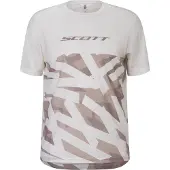 SCOTT - MTB tøj - Vertic LT SS Tee M Cotton White til Unisex - Størrelse S - Hvid