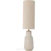 Bloomingville Linetta Gulvlampe, Hvid, Stentøj