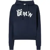 Lala Berlin Sweatshirt 'Hedy' navy / hvid
