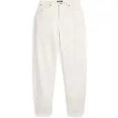 Ralph Lauren Polo Ralph Laurentil kvinder. 211969399001 Jeans Curved Tapered hvid (31/32), Casual, Bomuld