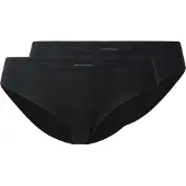 Puma Women's Briefs (2-Pack), Clothing, Black, XS