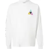 HUF Bluser & t-shirts 'Prism' lyseblå / pink / sort / hvid