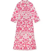 Lola Casademunt Blusekjole pink / offwhite