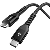 Spigen EB10010CCA Essential USB-C-kabel 1m, 100W - sort