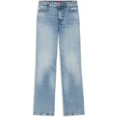 HUGO Jeans med vide ben i blå denim med stræk