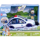 Bluey Figur Af Politibil Med Lys Og Lyd (90451)