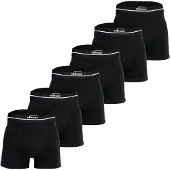Ellesse Boksershorts 'Ambria' vinrød / sort
