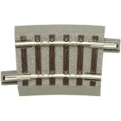 Roco H0 geoLINE (med ballast) 61129 Bøjet spor 6 stk
