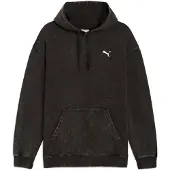 Puma Essentials Elevated Relaxed Wash Hoodie Men, Men, Black, L