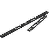 Stabila Level set Dark Shadow 196-2 Set 61, 122 cm