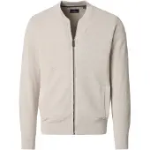 Casamoda Vest Zip Struktur Ecru Beige måle