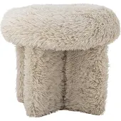 Bloomingville Frikka Puf, Natur, Polyester