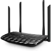 TP-LINK Archer A6 - Trådløs router 4-port switch - 1GbE - Wi-Fi 5 - Dual Band