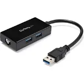 StarTech.com Usb 3 Til Gigabit-netværk Og Hub Adapter