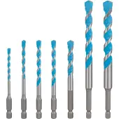 Bosch Powertools Expert Vægbor Hex-9 4-12 Mm 7 Enheder