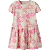 Name it Kjole pastelgrøn / rosé / lys pink / offwhite