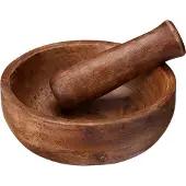 Practic morter i mangotræ, Ø 15 cm