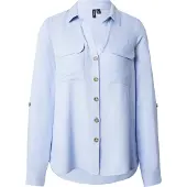 Vero Moda Bluse 'VMBUMPY' røgblå
