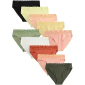 Next Slip pastelgul / grøn / hummer / rosé / sort / hvid
