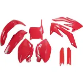 Ufo Honda Crf 250r 2006-2007 Hokit105f-070 Fork Protectors & Plastikkit