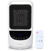 Nedis SmartLife Keramisk PTC Varmeblæser | Wi-Fi | 1500 W | 2 Varmeindstillinger | Svingning | Display | 10 - 49 C | Android / IOS