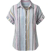 Imily Bela Bluse navy / lyseblå / gul / lyserød