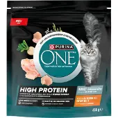 Purina One High Protein Kylling - Økonomipakke: 3 x 650 g