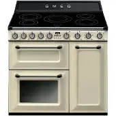 Smeg Victoria Tr93ibl2 90cm Glaskeramisk Komfur Med Ovn 5 Blus