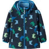Name it Funktionsjakke 'NMMMalta05' azur / lyseblå / mørkeblå / grøn